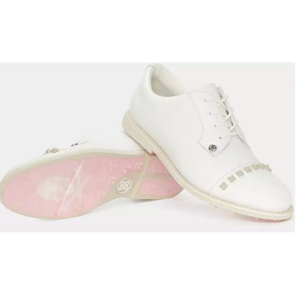 NWT Women’s‎ G/Fore Gallivanter Leather Stud Cap Toe Golf Shoe size 8.5